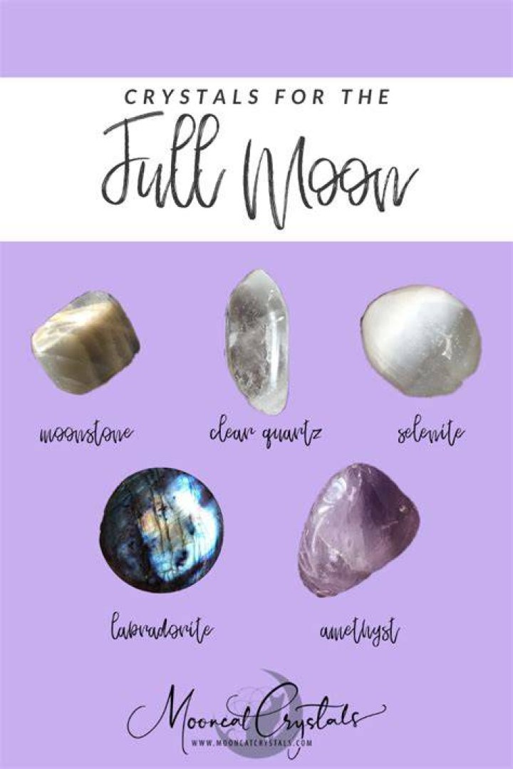 full moon crystals
