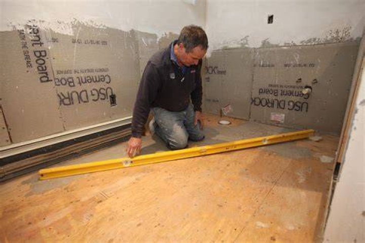 how to level a floor