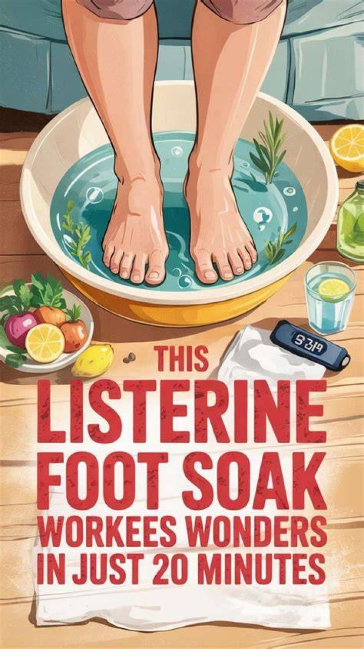 listerine for feet