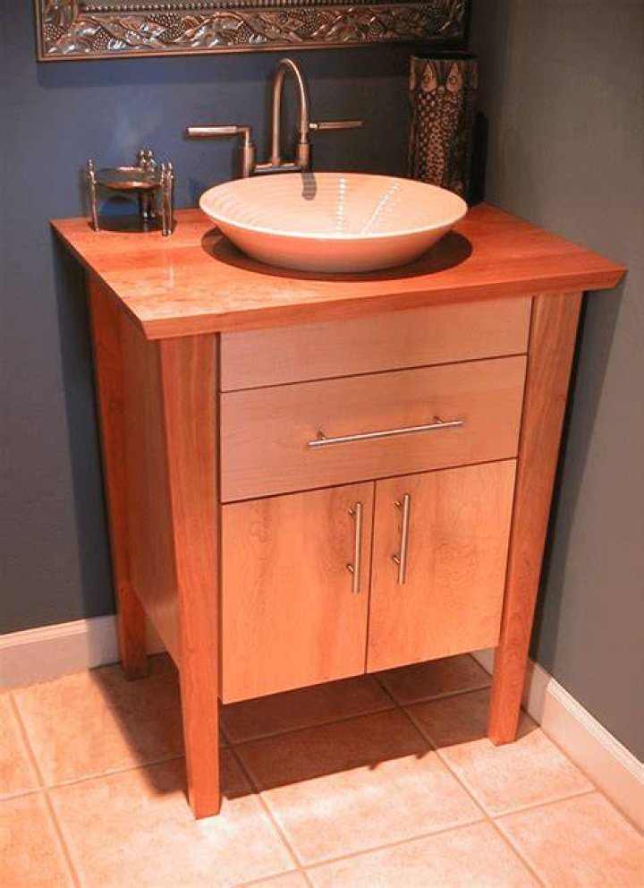 pedestal sink vanity