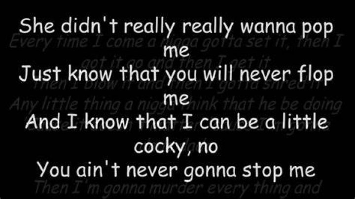 rhyme rap lyrics
