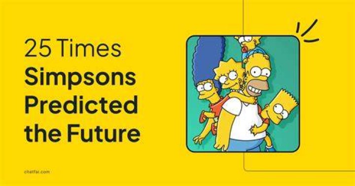 what have the simpsons predicted