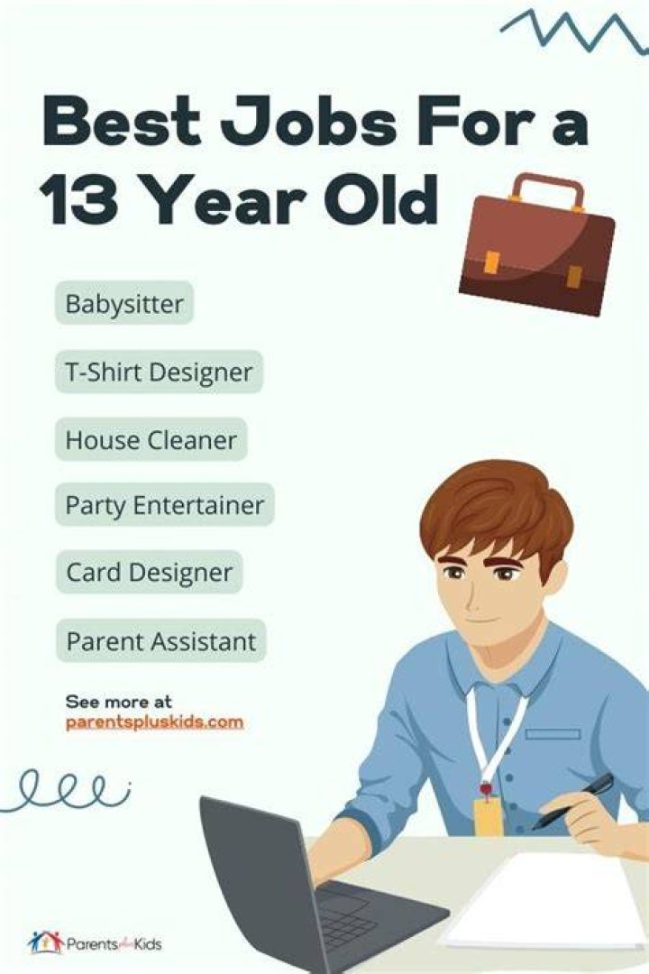 what jobs hire at 13