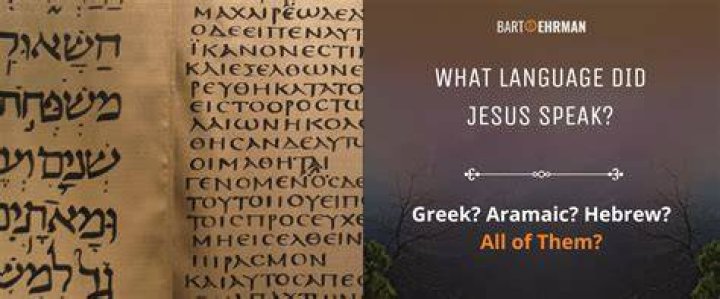 What language did Jesus speak?
